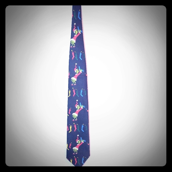 Christmas New Grinch Necktie